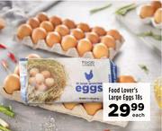 Food Lover's Large Eggs-18s Each