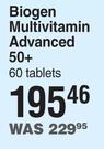 Biogen Multivitamin Advanced (50+)-60 Tablets