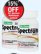 Spectrum Hi Performance Multivitamin-90 Tablets