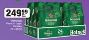 Heineken Premium Lager Handies-24 x 330 Per Case