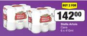 Stella Artois Cans-For 2 x 6 x 410ml