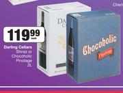 Darling Cellars Shiraz Or Chocoholic Pinotage-2Ltr Each