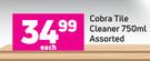 Cobra Tile Cleaner Assorted-750ml Each