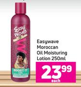 Easywave Moroccan Oil Moisturing Lotion-250ml Each
