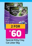 Special Kitty Clay Cat Litter-For 2 x 5kg