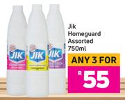 Jik Homeguard Assorted-For Any 3 x 750ml