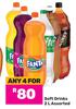 Soft Drinks Assorted- For Any 4 x 2Ltr
