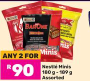 Nestle Minis Assorted-For Any 2 x 180g/189g