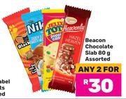 Beacon Chocolate Slab-For Any 2 x 80g