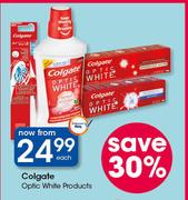 Colgate Optic White Products-Each