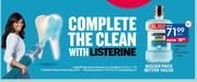 Listerine Zero Mouthwash-1Ltr Each