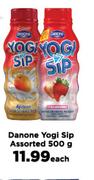 Danone Yogi Sip Assorted-500g Each