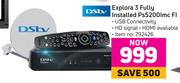 DSTV Explora 3 Fully Installed Ps5200lmcFl