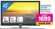 Telefunken 24" (60cm) High Definition TV TLED-240HD