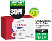 Lifestyle Health Cardio Q10+ 30 Vegecapsules