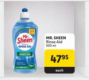 Mr Sheen Rinse Aid-500ml Each