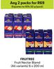 Fruitree Fruit Nectar Blend (All Variants)-For 2 x 6 x 200ml
