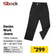 Beck Denim Work Jeans