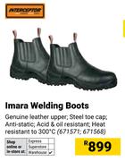 Interceptor Imara Welding Boots