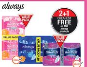 Always Cotton Soft Ultra Thin Pads Value Pack 20 Normal-Per Pack
