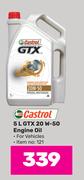 Castrol 5L GTX 20W-50 Engine Oil