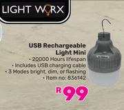 Light Worx USB Rechargeable Light Mini