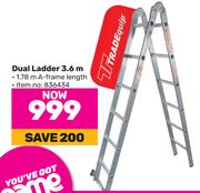 Trade Quip Dual Ladder 3.6m