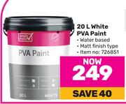 Simple Choice 20L White PVA Paint
