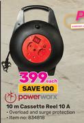 Power Worx 10m Cassette Reel 10A