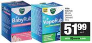 Vicks Baby Rub 45g Or VapoRub Ointment 50g-Each