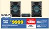 Sony Audio System SHAKEX30D 10139039