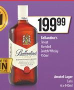 1Ballantine's Finest Blended Scotch Whisky-750ml