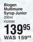 Biogen Multimune Syrup Junior-200ml 