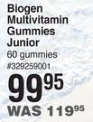 Biogen Multivitamin Gummies Junior-60 Gummies