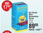 Bio-Strath Bare Necessities Syrup-100ml