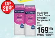 Probi Flora Infant Drops Probiotic Supplement-5ml Each