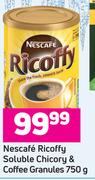 Nescafe Ricoffy Soluble Chicory And Coffee Granules-750g