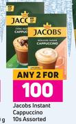 Jacobs Instant Cappuccino Assorted-For Any 2 x 10s
