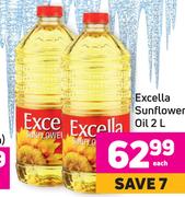 Excella Sunflower Oil-2L Each