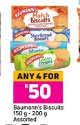 Baumann's Biscuits Assorted-For Any 4 x 150g-200g