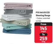 Primaries Sheeting Range (Single)