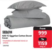 Sheraton 400 TC Egyptian Cotton Duvet Cover (Queen)