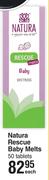 Natura Rescue Baby Melts 50 Tablets-Each