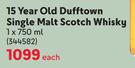 The Singleton 15 Year Old Dufftown Single Malt Scotch Whisky-750ml Each