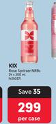 Kix Rose Spritzer NRBs-24 x 300ml Per Case