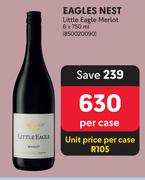 Eagles Nest Little Eagle Merlot-6 x 750ml Per Case