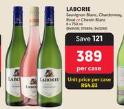 Laborie Sauvignon Blanc, Chardonnay, Rose Or Chenin Blanc-6 x 750ml Per Case