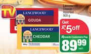 Lancewood Cheese Assorted 900g-Each