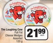 The Laughing Cow Full Fat Cheese Wedges Assorted-120g Each
