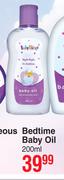 Baby Things Bedtime Baby Oil-200ml